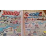 COMICS, selection, 1960s-80s, inc. mainly The Dandy (167*), Cor!!, Donald and Mickey (38), School