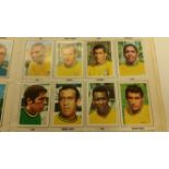FOOTBALL, FKS Mexico 70, album laid down with stickers, missing No. 245, creasing to cover, scuffs