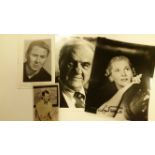 CINEMA, signed selection, inc. photos (2), Joan Fontaine, Karl Malden (both 8 x 10); Maurice