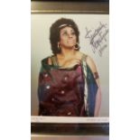 OPERA, photo, 7 x 9, showing Leontyne Price in Aida with the Metropolitan Opera, f/g, G