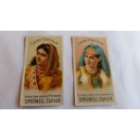 SPRUNGLI, Worlds Head-Dresses, India & Judea, Swiss chocolate issue, VG, 2