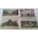 POSTCARDS, London, inc. theatres (8), The Coliseum, His Majesty's, Kennington, Criterion, Empire,