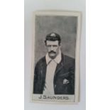 MACDONALD, Cricketers (1902), Saunders, EX