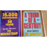 THEATRE, The Mousetrap selection, brochures (2), A Third of a Century 1952-1986, 15000
