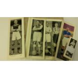 TOPICAL TIMES, Footballers, Panel Portraits, inc. triples (complete + 2); colour (16) & b/w (43);