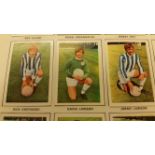 FOOTBALL, FKS Soccer Stars 1971/72, album lightly laid down with stickers (missing 20 stickers),