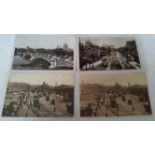 POSTCARDS, London, inc. mainly RP, Charing Cross Station & Hotel, Victoria Station, interior Great