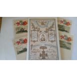 EPHEMERA, selection, inc. military postcards (38), Tucks (25), Empire (7), Hearts of Oak (5), The