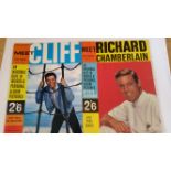 POP MUSIC, magazines, Meet…, inc. Cliff, Billy Fury, Adam Faith, Billy J Kramer, Beat Groups etc.,