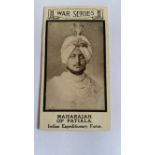 YEOMANS, War Portraits, No. 30 Maharajah of Patiala, VG