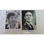 ENTERTAINMENT, signed photos, promotional cards etc., inc. Tom Courtenay, Joss Ackland, Derek