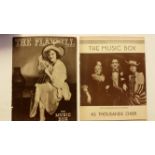 THEATRE, USA Playbills, pre-war, 1930s, theatres M-R, musicals, revues, plays, comedy; artists