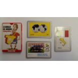 FOOTBALL, Iberian card games (2), La Baraja del Mundial, for 1998 World Cup (Spanish), 1990 World