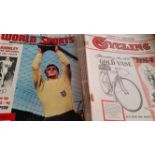 MAGAZINES, sport, selection, inc. mainly Cycling (99), 1930s-50s; World Sports 1950s & 60s; The TT