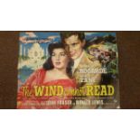 CINEMA, poster, Wind Cannot Read (1958), Dirk Bogarde (UK Half Sheet); Indiana Jones and the
