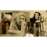 CINEMA, signed photos, inc. Michael Caine (in scene from Zulu), Daniel Day Lewis (holding Oscar