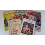 THEATRE, Pantomime programmes, 1920s, London & Provincial, inc. Book of words (7), generally G to