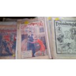 COMICS, selection, 1920s onwards, inc. Boys Magazine (19), Lion, Tiger & Scorcher, Eagle, Buster,