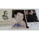 ENTERTAINMENT, signed photos, promotional cards etc., inc. Pauline Williams, Keith Allen, David