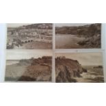 POSTCARDS, topographical, Devon & Cornwall, inc. views, coastal, buildings, street scenes, churches,