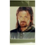 CINEMA, signed colour photo by Sean Bean, h/s in character as Boromir from Lord of the Rings, with