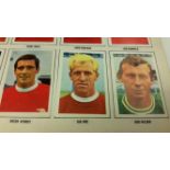 F.K.S., Footballers 1968/9, complete set of 330, laid down (to top edge only) in softback