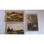 POSTCARDS, topographical, inc. Kent (44), Hants (60), inc. views, coastal, buildings, street scenes,