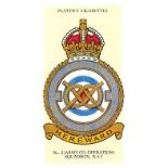 PLAYERS, RAF Badges, complete (3), Channel Islands & domestic (with & without mottoes), VG to EX,