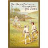 HUNTLEY & PALMER, Sports of the World, scenic, inc. cricket, a.m.r., G to VG, 8