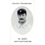 TADDY, County Cricketers, East (Northamptonshire), Grapnel back, VG