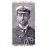 LAMBERT & BUTLER, Naval Portraits, complete, EX, 25