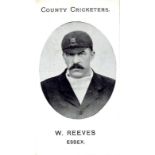 TADDY, County Cricketers, Reeves (Essex), Grapnel back, a.c.m., G