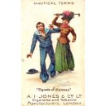 JONES, Nautical Terms, Signals of Distress (corner knocks), Soundings (crease), FR to G, 2