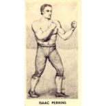 CARTLEDGE, Famous Prize Fighters, missing no. 23, inc. Joe Louis, variations for Nos. 13 & 19, VG to