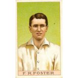 REEVE, Cricketers (1912), complete, creased (1), some corner knocks, FR to generally G, 25