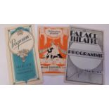 MAGIC, theatre programmes, 1900s-1930s, inc. Giovanni, Chefalo, Jack Purvis, Raydini, The Great