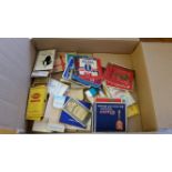 CIGARETTE PACKETS, selection, inc. clipped panels (40), Charter, Silver Crest, Park Royal, Grande