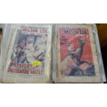COMICS, Nelson Lee Library, 1910s-1930s, slight duplication, FR to VG, 70*