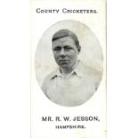 TADDY, County Cricketers, Jesson (Hampshire), Imperial back, VG