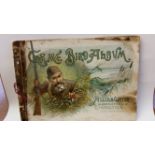 ALLEN & GINTER, printed album, Game Bird Album, original string, corner clipped & staining to cover,