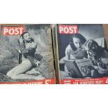 MAGAZINES, Picture Post, 1950s, slight duplication, FR to VG, 65*