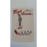 FRY, reprint of advert postcard, No. 4 toy train, fifty copies, MT, 50