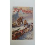 FRY, reprint of advert postcard, No. 1 with Captain Scott..., fifty copies, MT, 50
