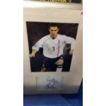 MIXED SPORT, framed selection, inc. signed (6), Stuart Pearce & Shane Murphy, Wayne Bridge (