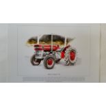 AGRICULTURE, colour print, Massey-Ferguson 135, fifty copies, 13 x 9.5, MT, 50