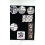 POP MUSIC, original 1970s cloth patches, inc. Two Tone, Specials, Madness, Rude Boy etc., G to VG,