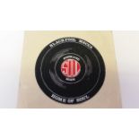 POP MUSIC, Northern Soul, rare sticker from Blackpool Mecca, circular (4" dia), VG