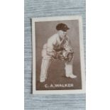 GRIFFITHS, Cricketers (1937), walker, Cruising Toffee back, slight corner crease, G