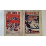 COMICS, Nelson Lee Library, 1930s, some damage to spines, FR to VG, 37*