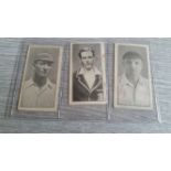 POPPLETON, Cricketers, Nos. 6 (scuff to back), 24 & 27, FR to G, 3